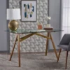 Camila Mid Century Desk Natural - Christopher Knight Home