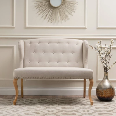 Adrianna Loveseat Natural - Christopher Knight Home