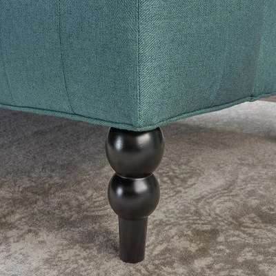 Leora Winged Loveseat - Christopher Knight Home - Image 3