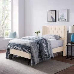 Tourmaline Contemporary Upholstered Bed - Christopher Knight Home