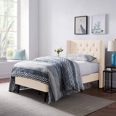Tourmaline Contemporary Upholstered Bed - Christopher Knight Home