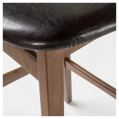 3pc Moria 42" Bar Height Dining Set Natural Walnut - Christopher Knight Home - Image 2