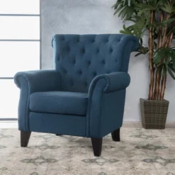 Merrit Tufted Club Chair - Christopher Knight Home