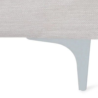 Dallin Contemporary Fabric 3 Seater Sofa Beige/Silver - Christopher Knight Home - Image 7