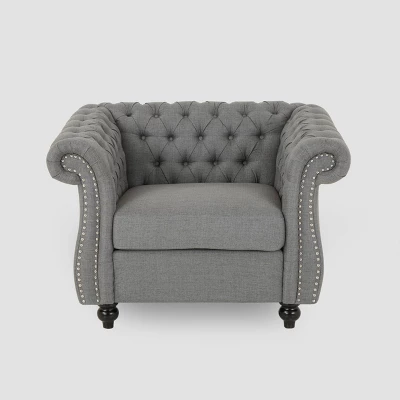 Westminster Chesterfield Club Chair - Christopher Knight Home - Image 7