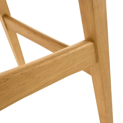 42" Moria Bar Height Dining Set Natural Oak/Green Tea - Christopher Knight Home - Image 2