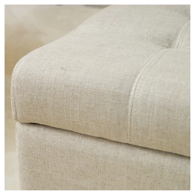 Mission Storage Ottoman - Christopher Knight Home - Image 2