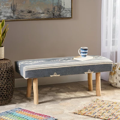 Laveta Boho Rectangular Bench - Christopher Knight Home