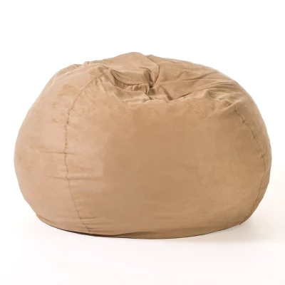 Madison Faux Suede Beanbag 5' - Christopher Knight Home - Image 7