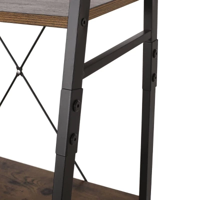71.5" Newnan Modern Industrial 4 Shelf Etagere Ladder Bookcase - Christopher Knight Home - Image 3
