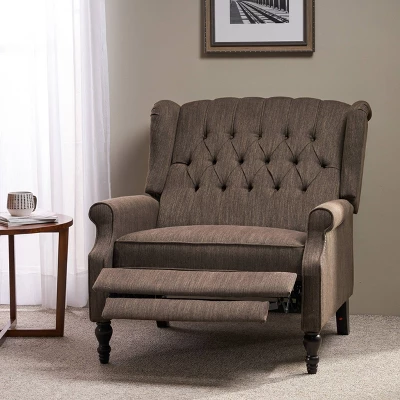 Appaloosa Oversized Wingback Push Back Recliner - Christopher Knight Home - Image 2