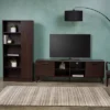 2pc Daru Mid-Century Entertainment Center Set Walnut - Christopher Knight Home