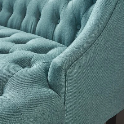 Leora Winged Loveseat - Christopher Knight Home - Image 2