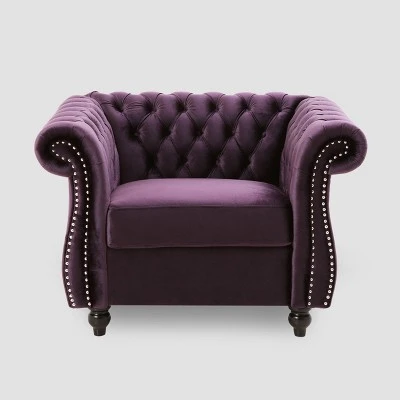 Westminster Chesterfield Club Chair - Christopher Knight Home - Image 9