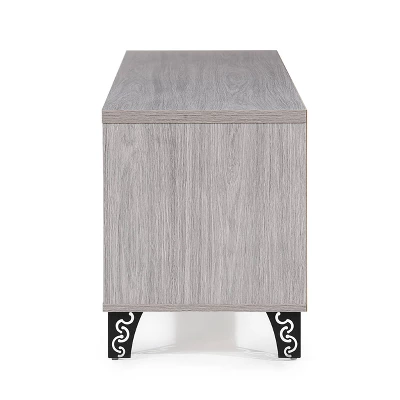 65" Celine Mid Century Modern Entertainment Unit - Christopher Knight Home - Image 2