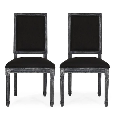 2pk Regina French Country Wood Upholstered Dining Chairs - Christopher Knight Home - Image 12