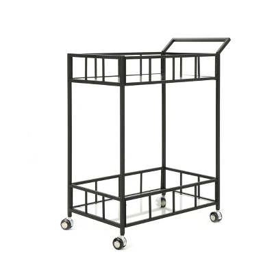 Falon Modern Glam Bar Cart - Christopher Knight Home - Image 4