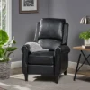Haddan Faux Leather Recliner Club Chair - Christopher Knight Home