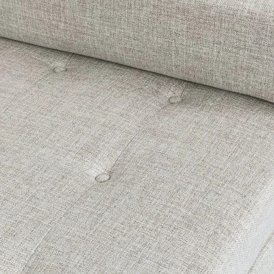 Keairns Mid Century Modern Tufted Double End Chaise Lounge With Bolster Pillows - Christopher Knight Home - Image 6