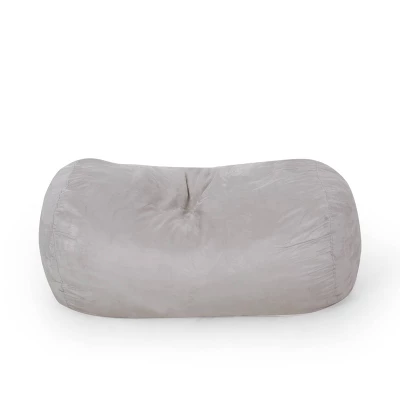 6.5' Inkom Modern Microfiber Pastel Bean Bag - Christopher Knight Home - Image 9