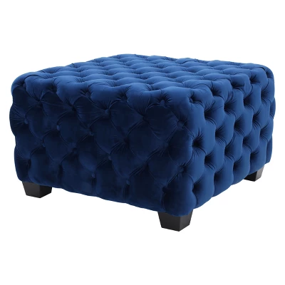 Jaymee New Velvet Ottoman - Christopher Knight Home - Image 6