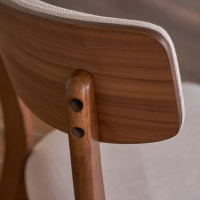 5pc Alma Mid Century Wood Dining Set - Christopher Knight Home - Image 3