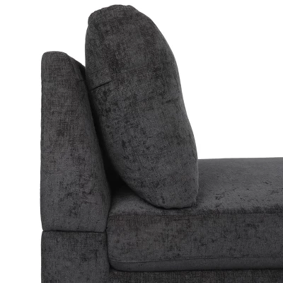 Beamon Contemporary Fabric Chaise Lounge - Christopher Knight Home - Image 7