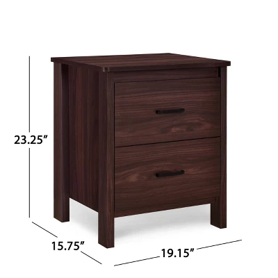 3pc Olimont Contemporary Dresser And Nightstand Set Walnut - Christopher Knight Home - Image 11