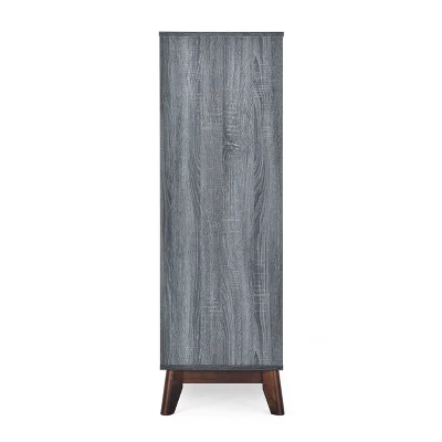 Rattler Mid-Century Modern Multi Functional Cabinet - Christopher Knight Home - Image 3