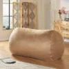 6.5' Inkom Modern Microfiber Pastel Bean Bag - Christopher Knight Home