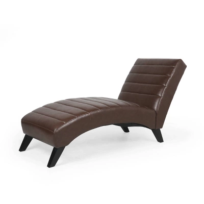 Stillmore Contemporary Channel Stitch Chaise Lounge - Christopher Knight Home - Image 10