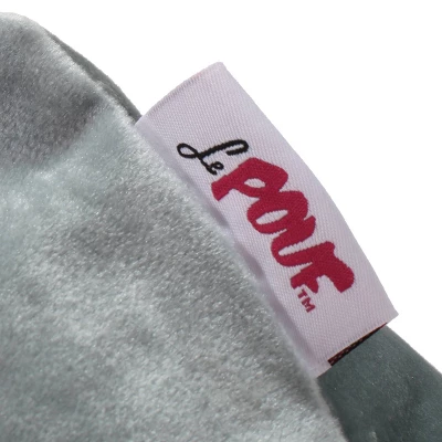 Nakisha Modern Glam Velvet Square Bean Bag Ottoman - Christopher Knight Home - Image 4