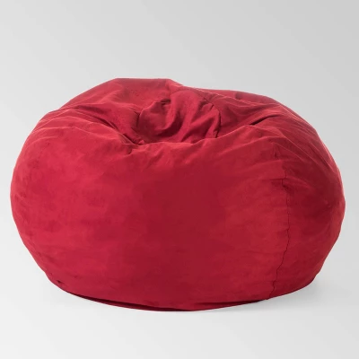 Madison Faux Suede Beanbag 5' - Christopher Knight Home - Image 8
