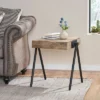 Gurley Handcrafted Modern Industrial Mango Wood Side Table Gray/Black - Christopher Knight Home