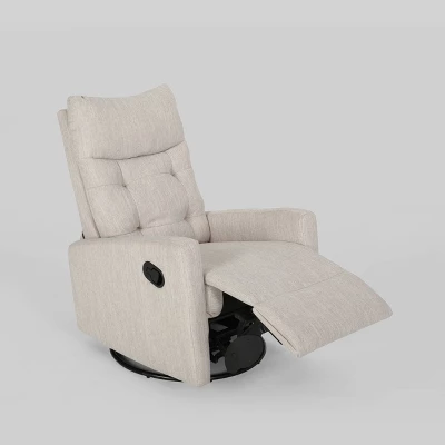 Woodglen Contemporary Glider Swivel Recliner - Christopher Knight Home - Image 2