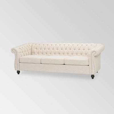 Parksley Tufted Chesterfield Sofa - Christopher Knight Home - Image 8