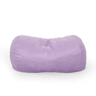 6.5' Inkom Modern Microfiber Pastel Bean Bag - Christopher Knight Home - Image 8