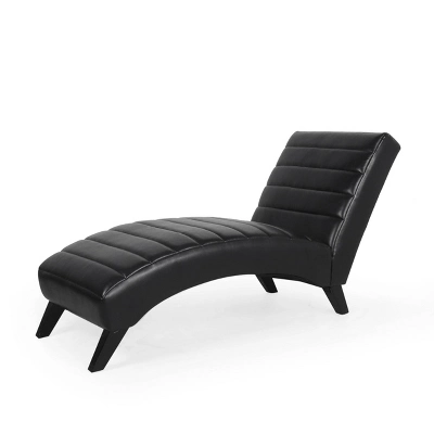 Stillmore Contemporary Channel Stitch Chaise Lounge - Christopher Knight Home - Image 11