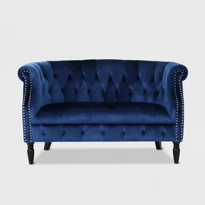 Milani Scroll Arm Loveseat - Christopher Knight Home - Image 6