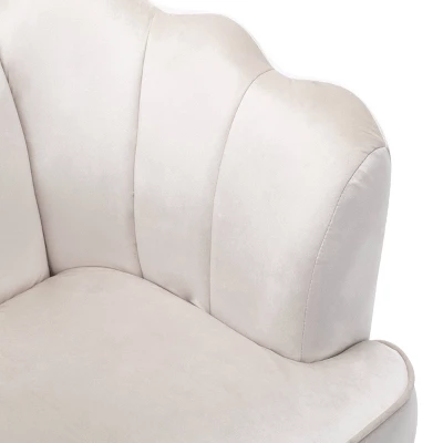 Reitz Modern Glam Velvet Channel Stitch 3 Seater Shell Sofa - Christopher Knight Home - Image 6