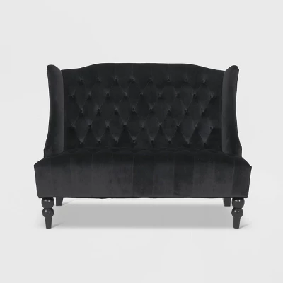 Leora Winged Loveseat - Christopher Knight Home - Image 10