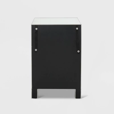 Bandara Modern 3 Drawer Cabinet Silver - Christopher Knight Home - Image 4